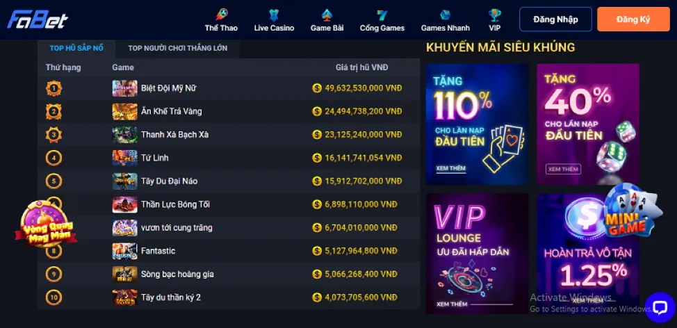 Ứng dụng vv88 trên điện thoại di động